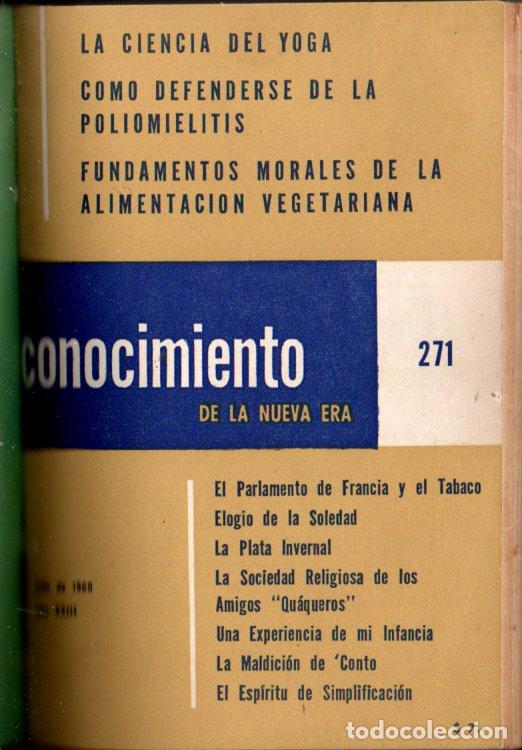 Libros de segunda mano: CONOCIMIENTO DE LA NUEVA ERA - A&Ntilde;O COMPLETO 1960 - Foto 7