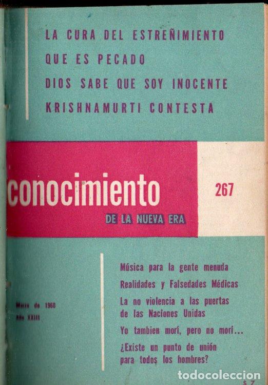 Libros de segunda mano: CONOCIMIENTO DE LA NUEVA ERA - A&Ntilde;O COMPLETO 1960 - Foto 11