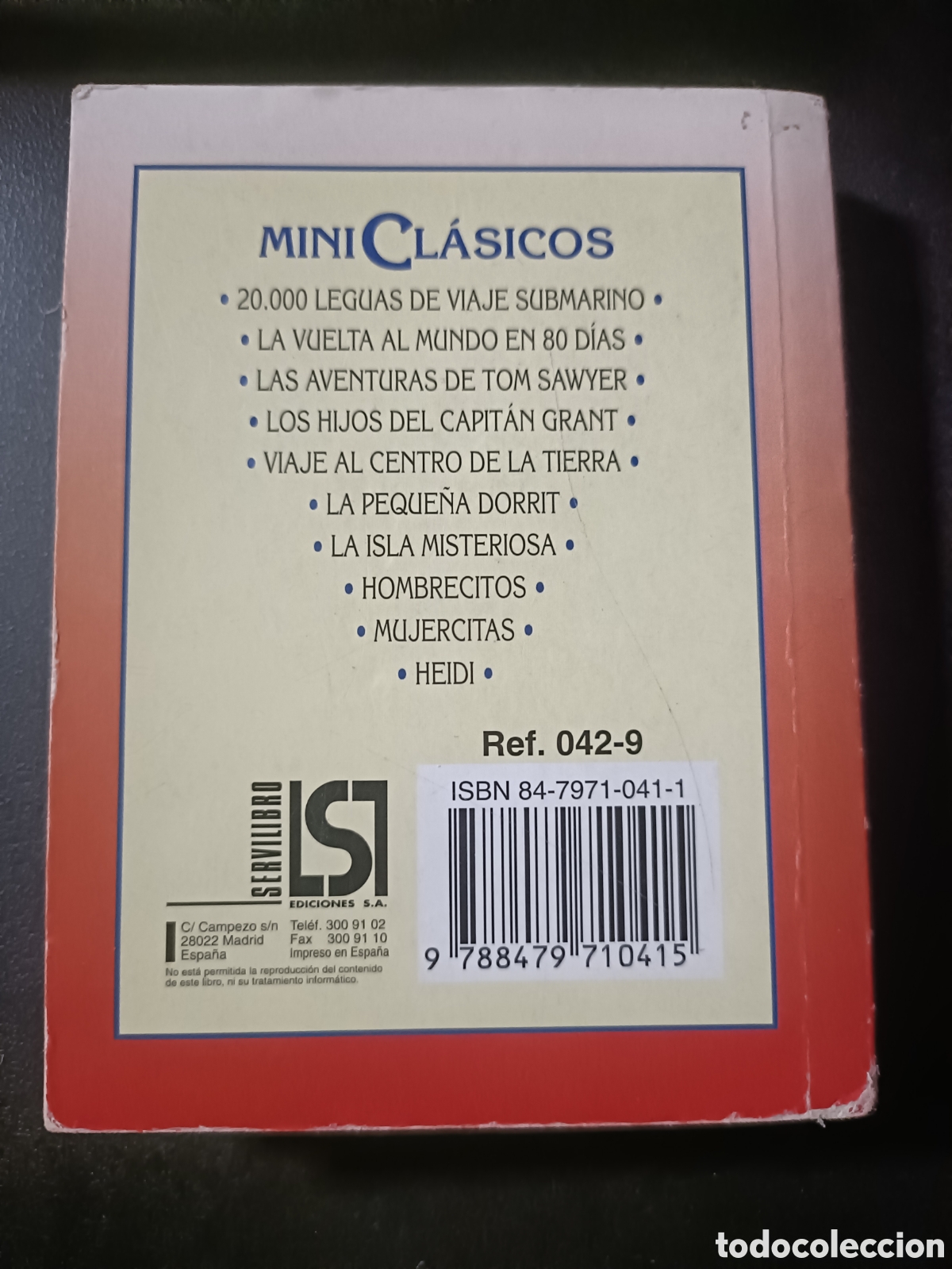 Libros de segunda mano: Libro Mujercitas -Colecci&oacute;n Mini Cl&aacute;sicos- Z1 - Foto 2