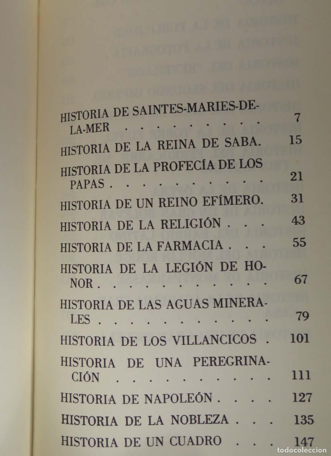 Libros de segunda mano: HISTORIAS CURIOSAS DE LA HISTORIA. BRETON - Foto 2