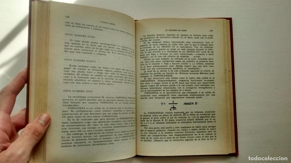 Libros de segunda mano: El misterio de Ummo - Antonio Ribera - Foto 4