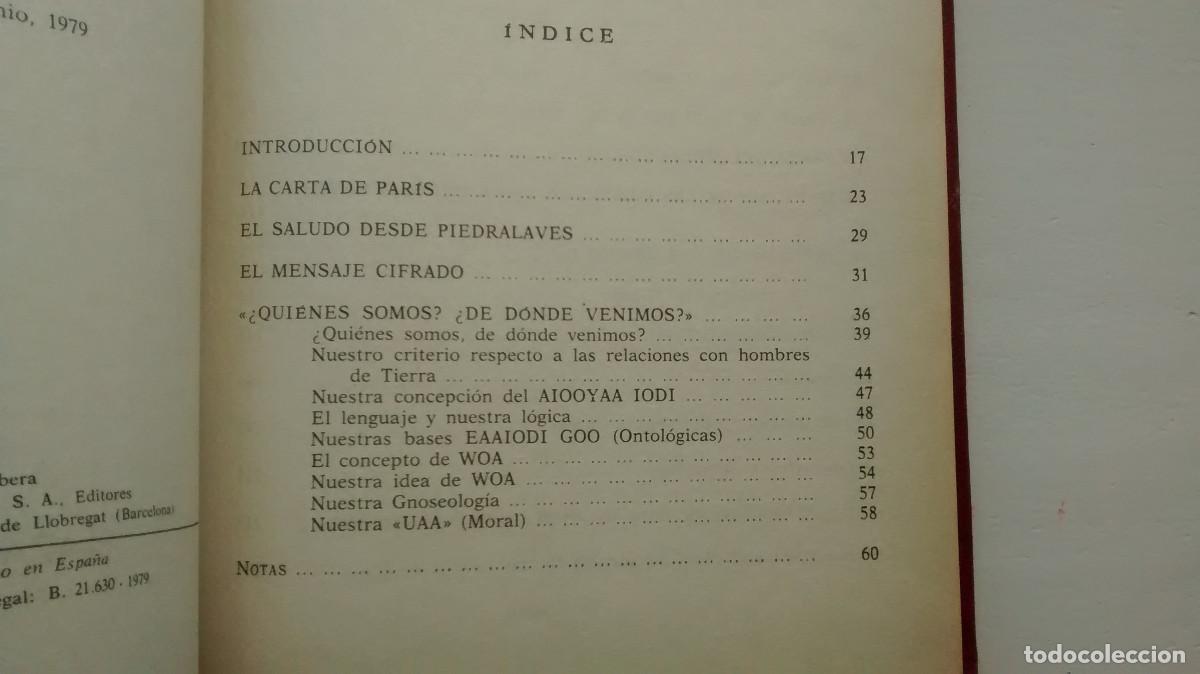 Libros de segunda mano: El misterio de Ummo - Antonio Ribera - Foto 5