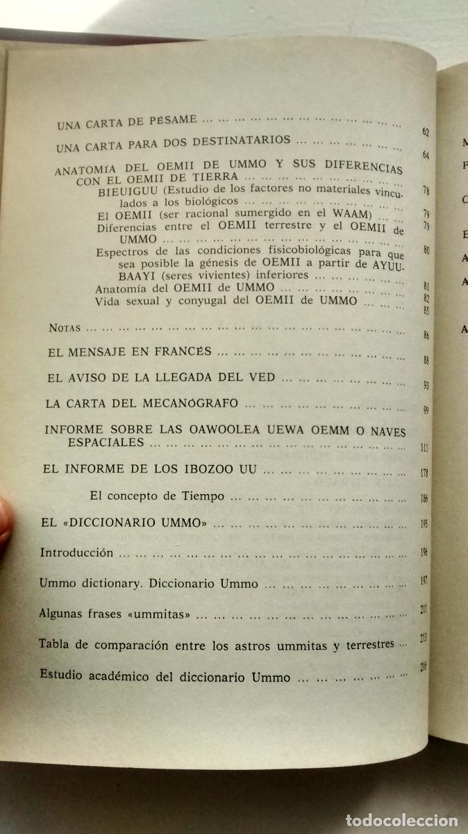 Libros de segunda mano: El misterio de Ummo - Antonio Ribera - Foto 6
