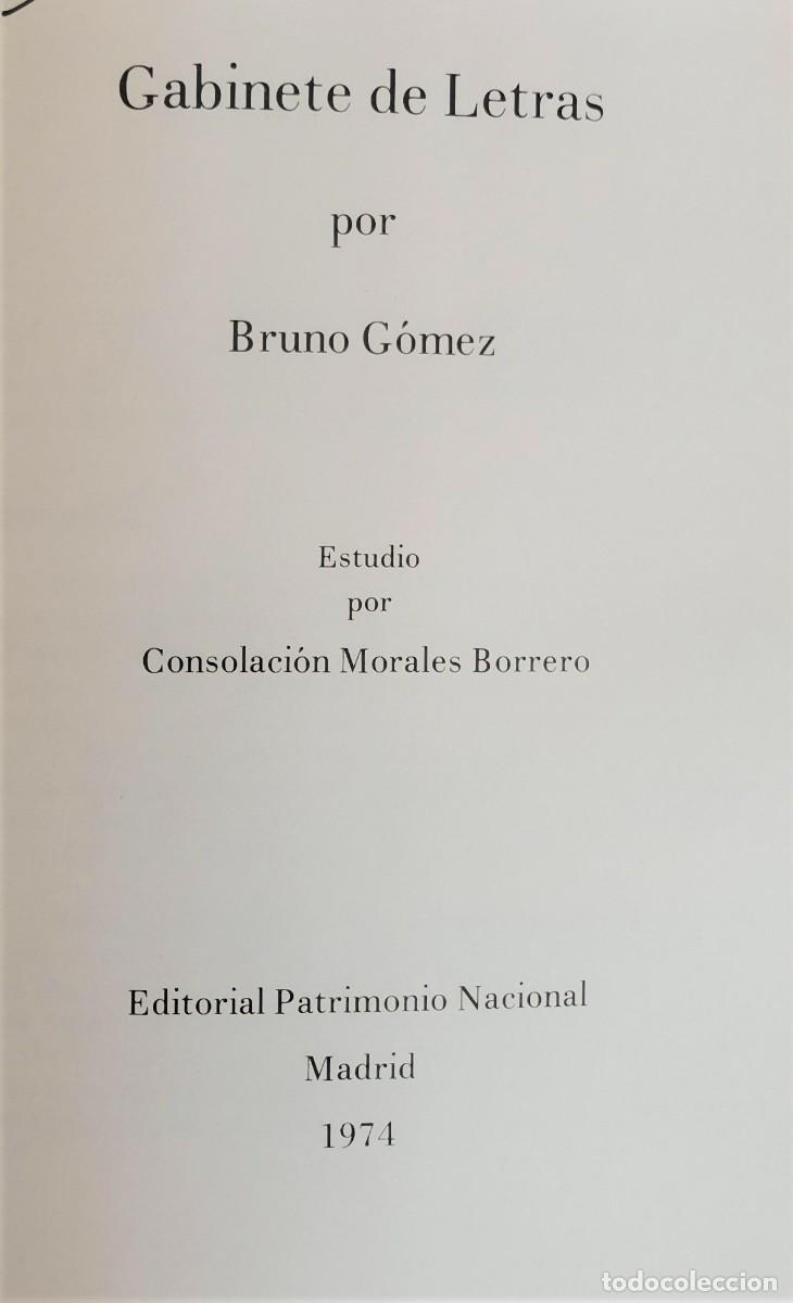 Libros de segunda mano: GABINETE DE LETRAS - Foto 2