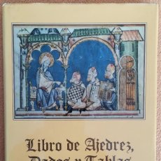 Libros de segunda mano: LIBRO DE AJEDREZ DADOS Y TABLAS DE ALFONSO X EL SABIO