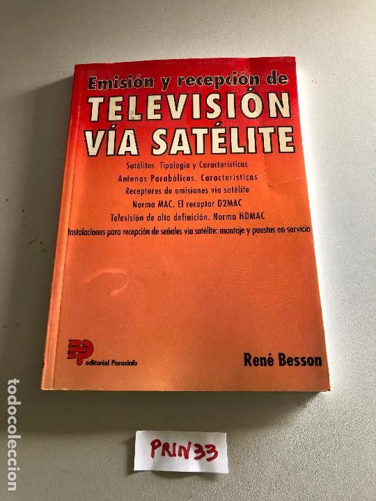 Libros de segunda mano: Televisi&oacute;n v&iacute;a sat&eacute;lite - Foto 1