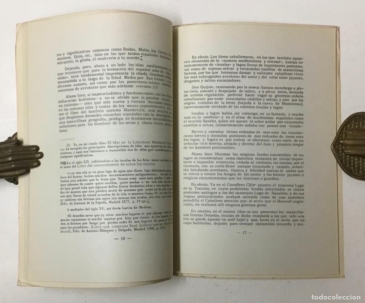 Libros de segunda mano: EL MITO MARINERO DE LAS INSULAS. - NAVARRO GONZALEZ, Alberto. - Foto 3