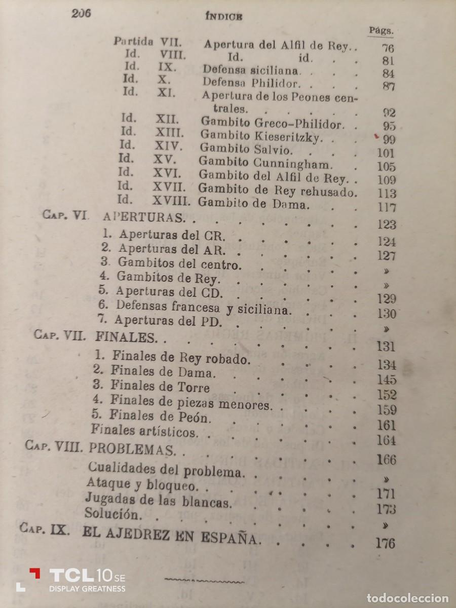 Libros de segunda mano: Libro antiguo de ajedrez - Foto 4