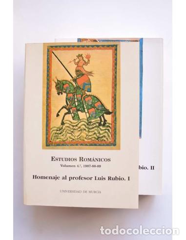 Libros de segunda mano: Homenaje al profesor Luis Rubio - TORRES FONTES, Juan - Foto 1