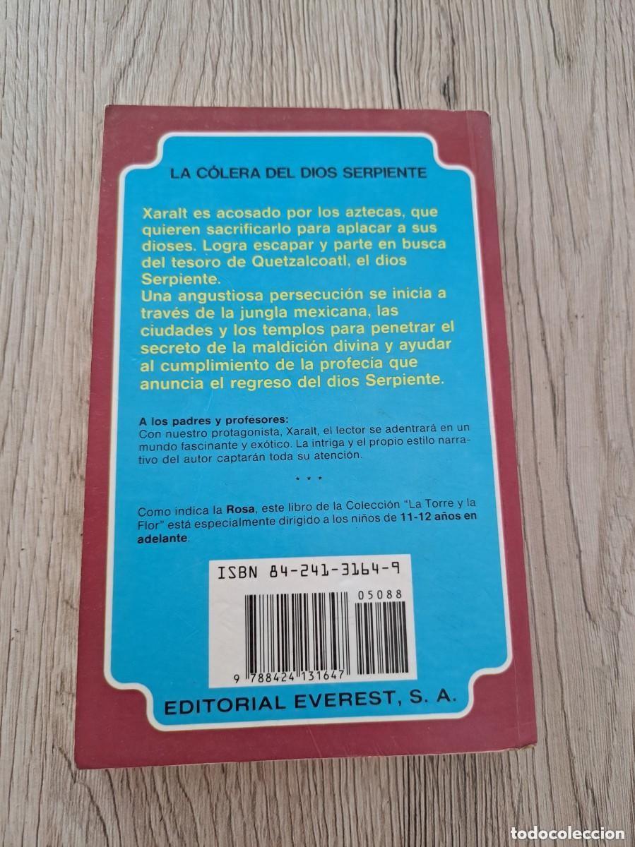 Libros de segunda mano: ROGER JUDENNE - LA C&Oacute;LERA DEL DIOS SERPIENTE - EDICIONES EVEREST 1990 - Foto 3