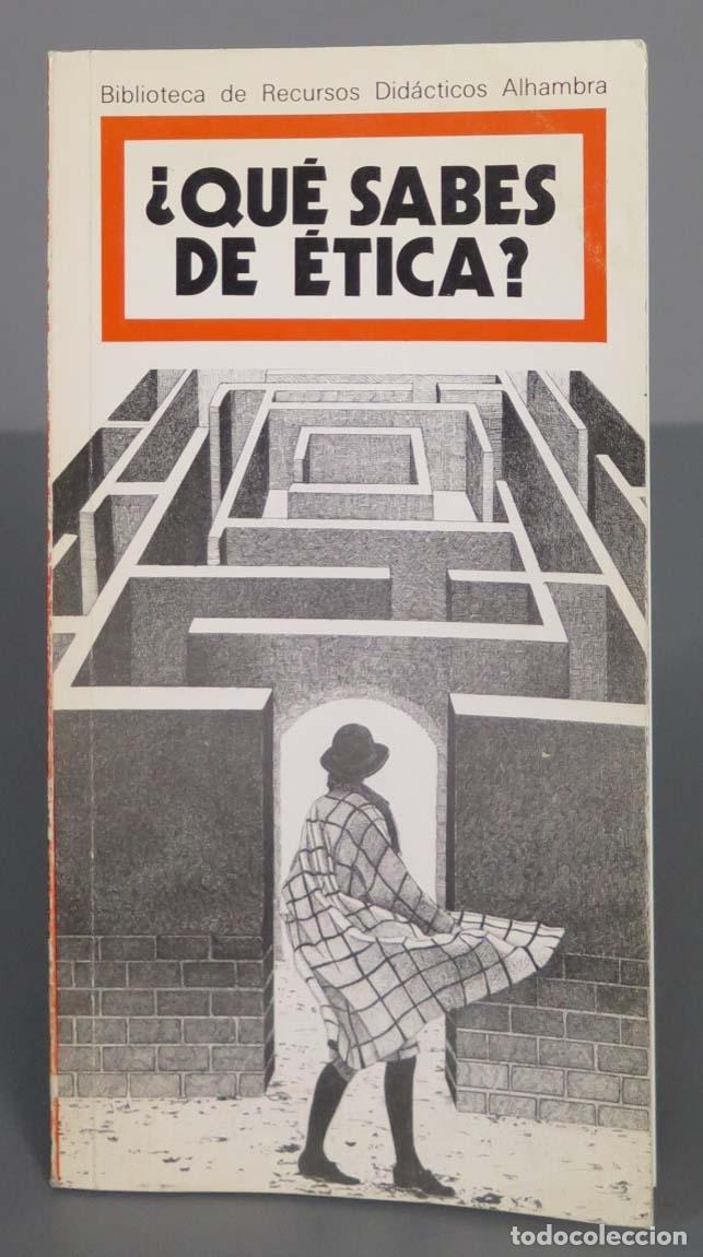 Libros de segunda mano: &iquest;Qu&eacute; sabes de &eacute;tica?. Ll&agrave;tzer Bria - Foto 1