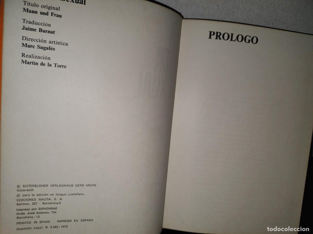 Libros de segunda mano: 86- LA VIDA SEXUAL - EDICIONES NAUTA - 1972 - Foto 4