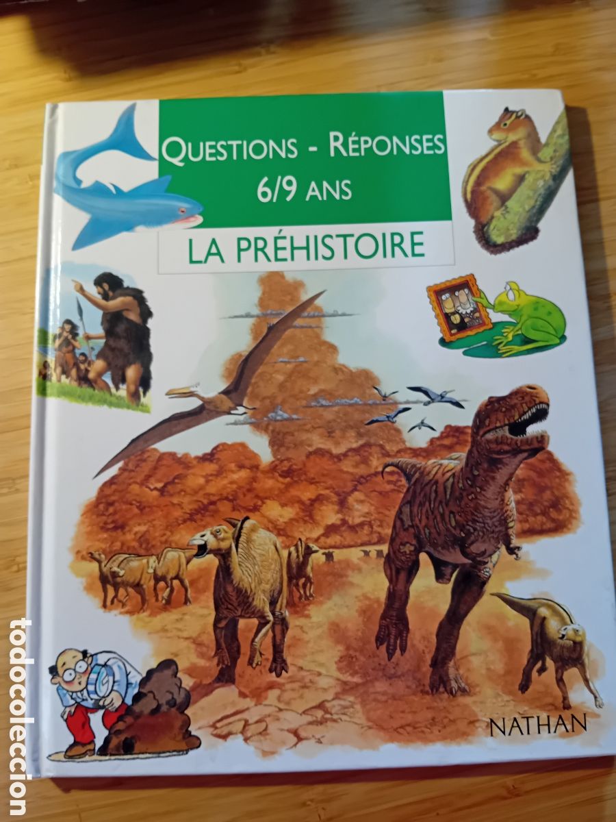 Libros de segunda mano: (frances) La pr&eacute;histoire. Questions/r&eacute;sponses 6/9 ans (Nathan 2001) - Foto 1