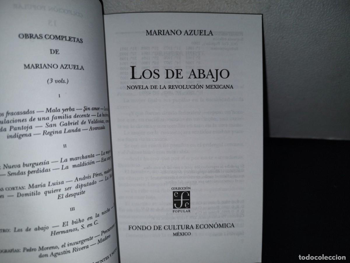 Libros de segunda mano: 86- LOS DE ABAJO - MARIANO AZUELA - Foto 4