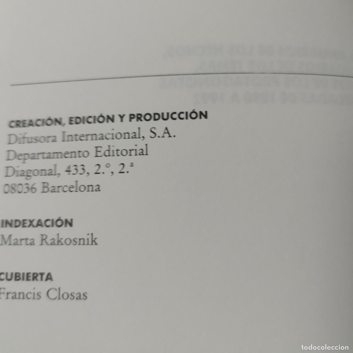 Libros de segunda mano: INDICE GENERAL 1899-1992 / / EVA 132 / DIFUSORA - Foto 6