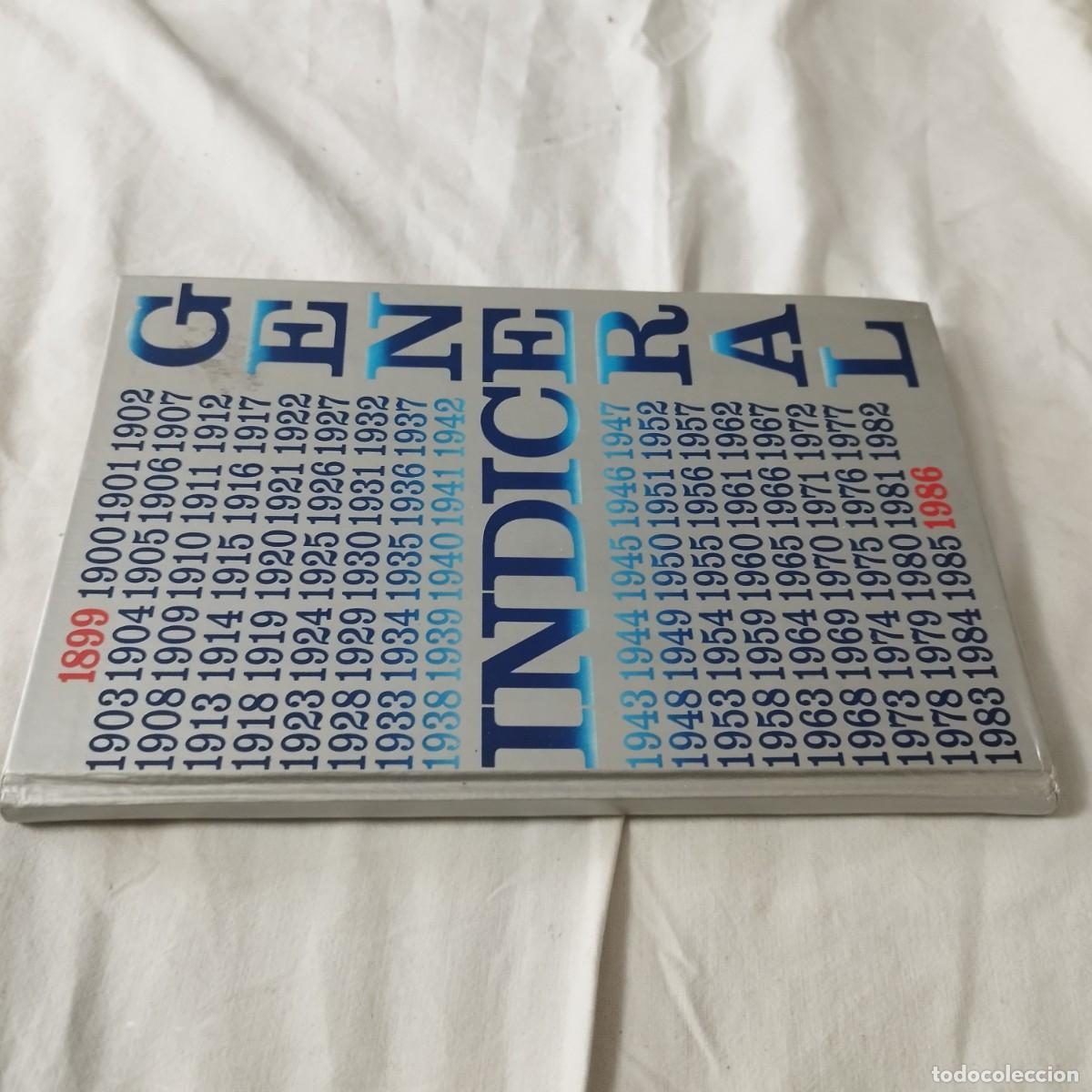 Libros de segunda mano: INDICE GENERAL 1898-1986 / / EVA 132 / DIFUSORA - Foto 1