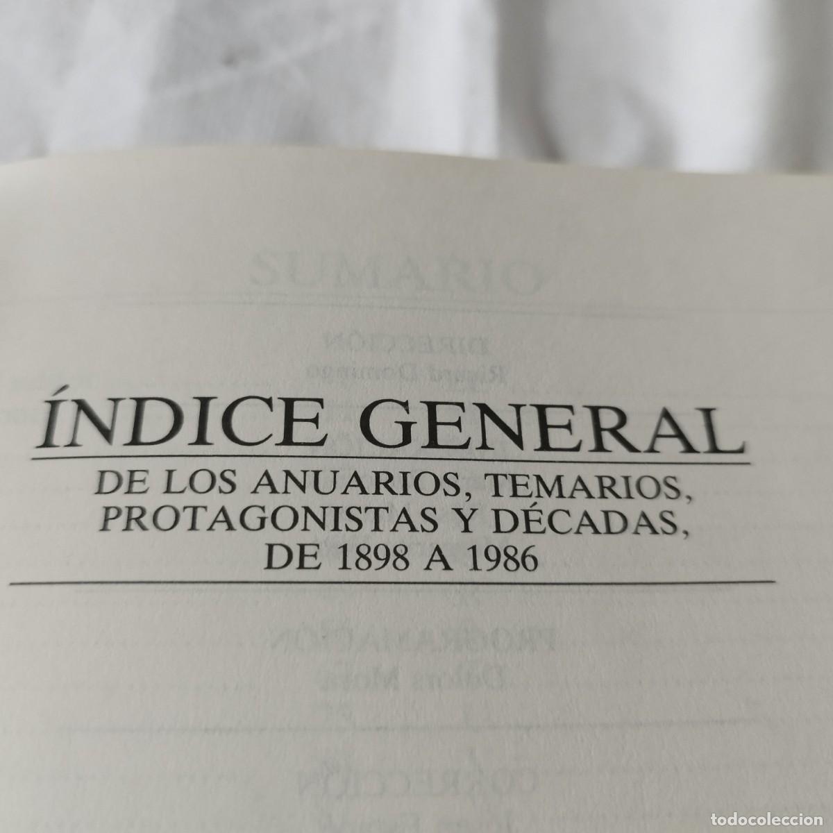 Libros de segunda mano: INDICE GENERAL 1898-1986 / / EVA 132 / DIFUSORA - Foto 5