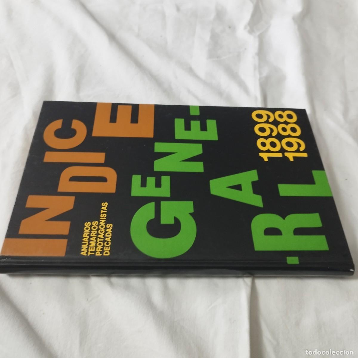 Libros de segunda mano: INDICE GENERAL 1899-1988 / / EVA 132 / DIFUSORA - Foto 1