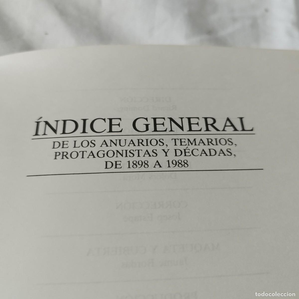 Libros de segunda mano: INDICE GENERAL 1899-1988 / / EVA 132 / DIFUSORA - Foto 3