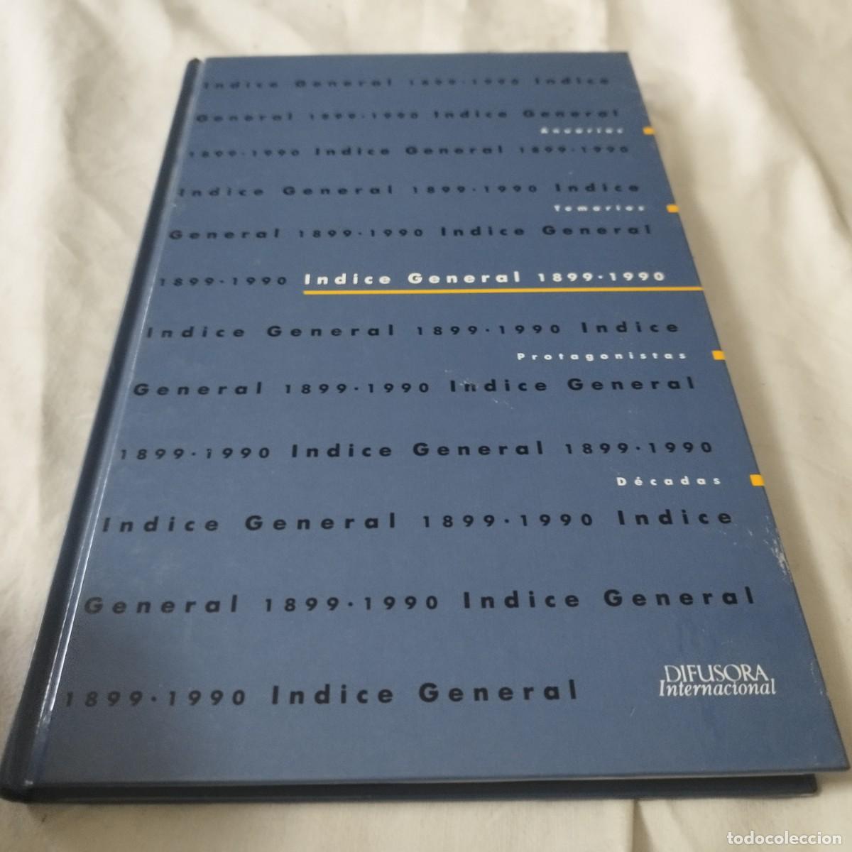 Libros de segunda mano: INDICE GENERAL 1899-1990 / / EVA 132 / DIFUSORA - Foto 2