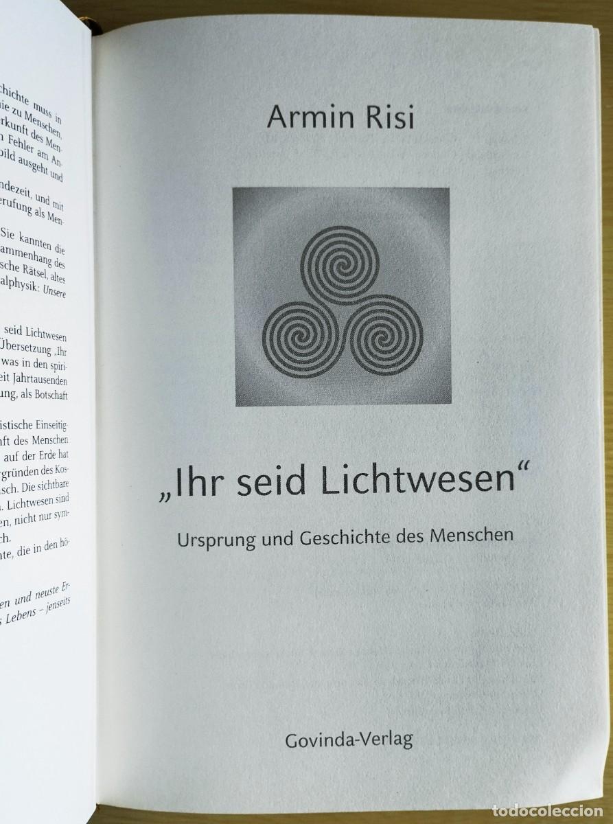 Libros de segunda mano: Ihr seid Lichtwesen de Armin Risi - Foto 5