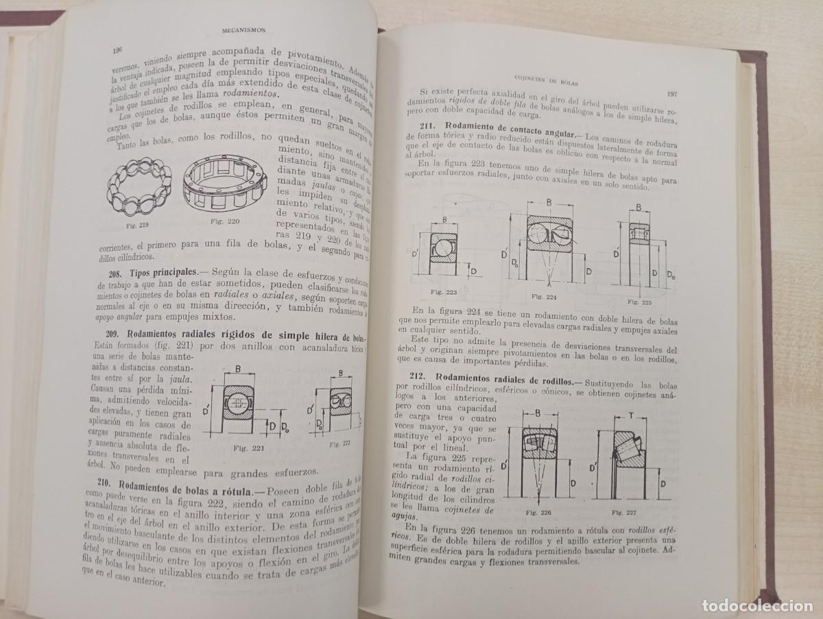 Libros de segunda mano: MECANISMOS CALCULO Y CONSTRUCCION POR CELSO MAXIMO EDITORIAL DOSSAT - Foto 13