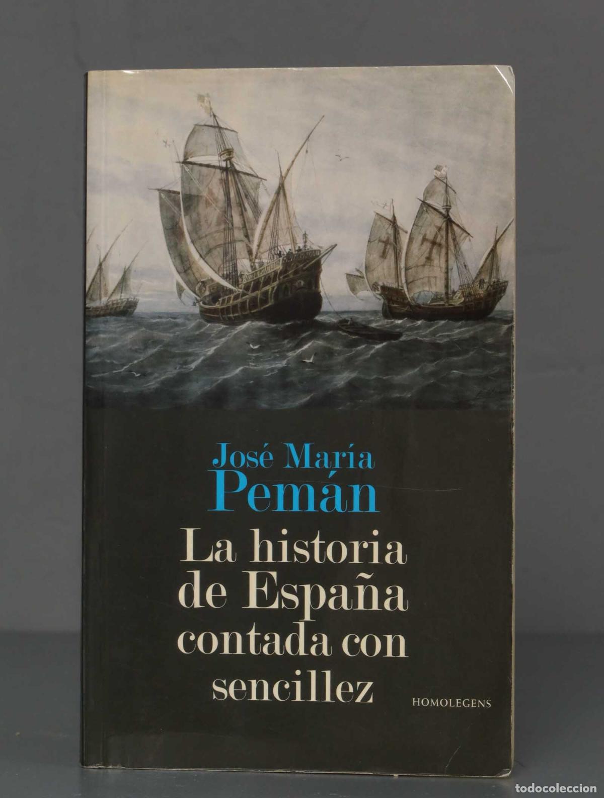 Libros de segunda mano: Historia de Espa&ntilde;a contada con sencillez. Pem&aacute;n - Foto 1