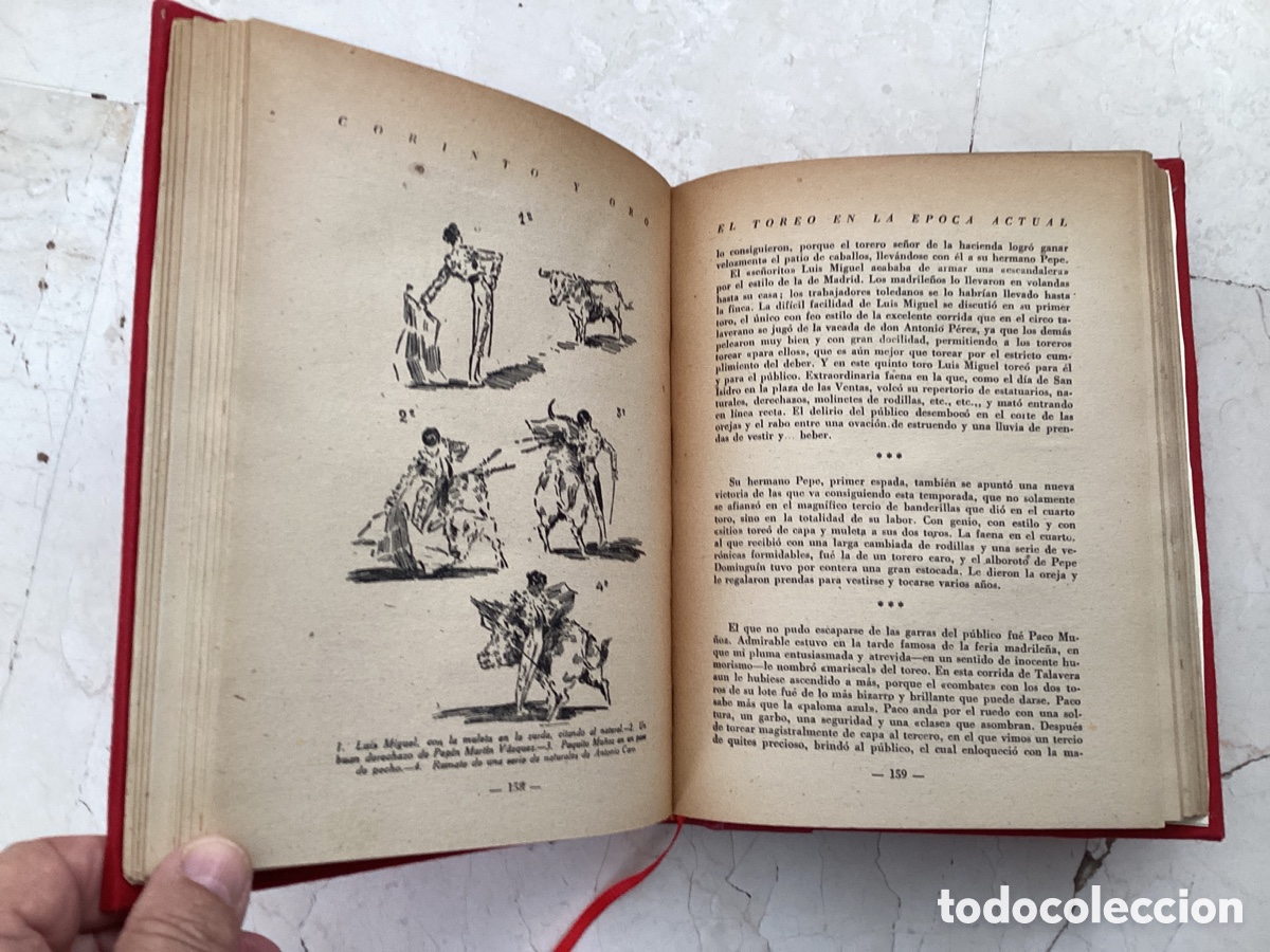 Libros de segunda mano: EL TOREO EN LA &Eacute;POCA ACTUAL. CORINTO Y ORO. - Foto 5