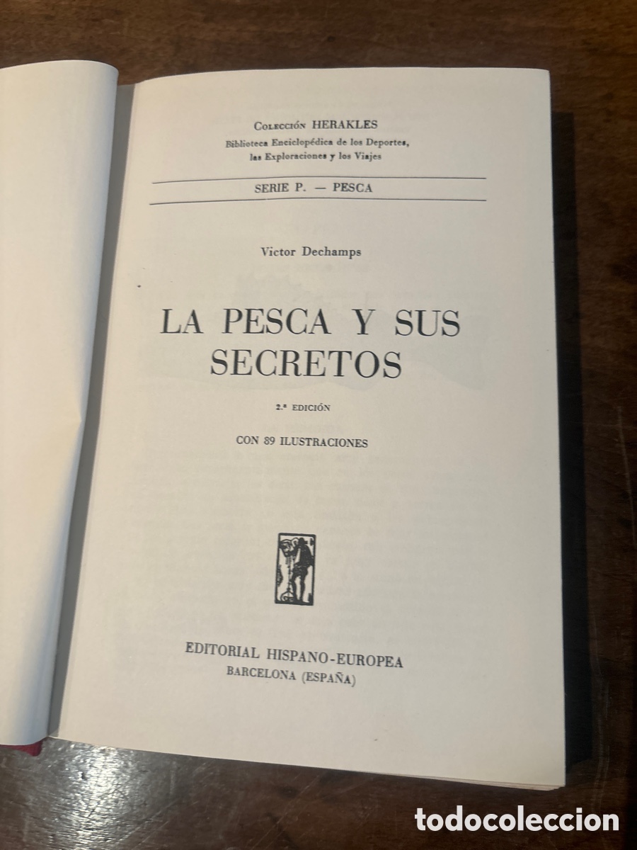 Libros de segunda mano: Libro, la pesca y sus secretos. - Foto 3