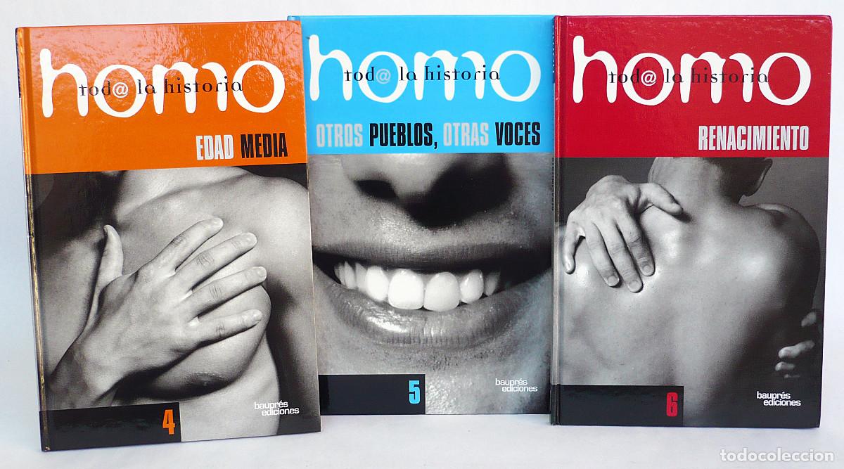 Libros de segunda mano: Homo, toda la historia, 24 tomos - Foto 5