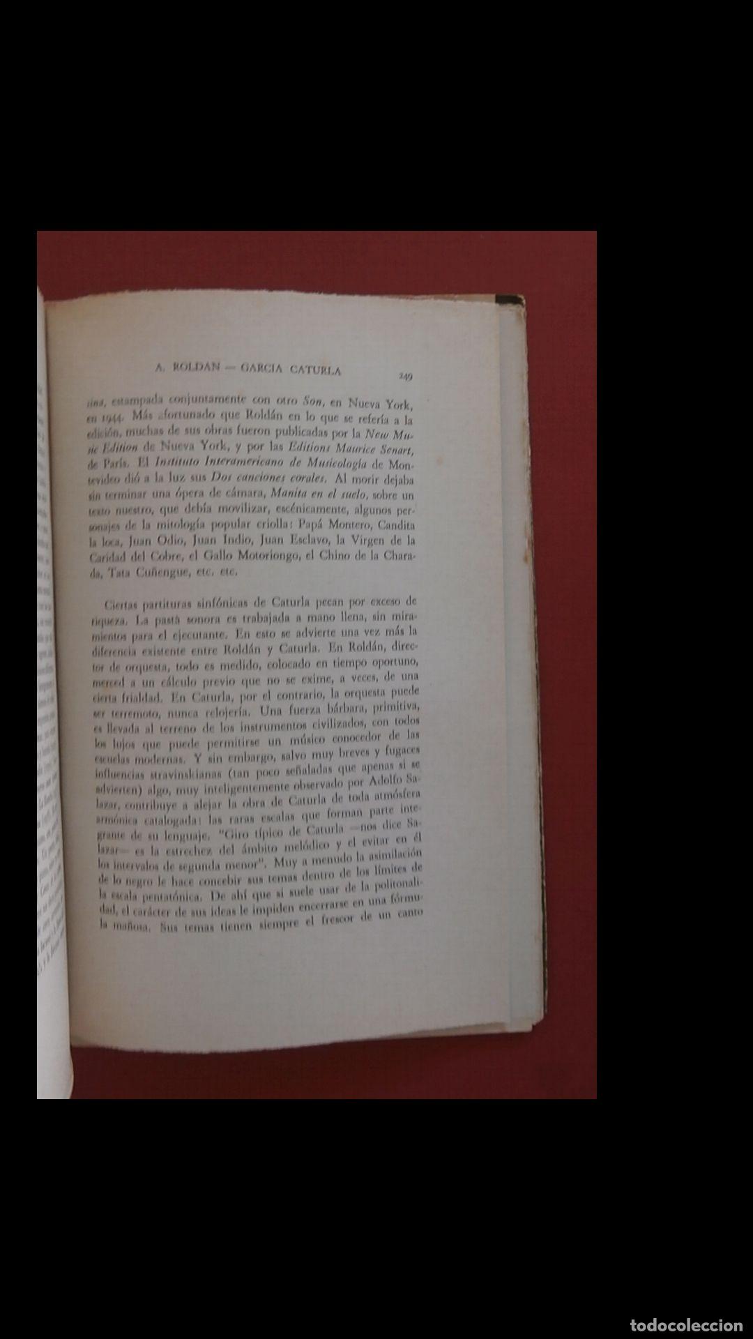 Libros de segunda mano: La musica en Cuba. Alejo Carpentier - Foto 2