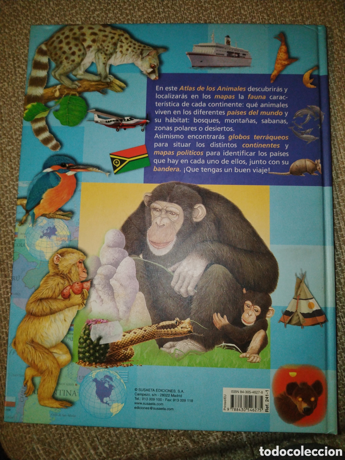 Libros de segunda mano: Atlas de los animales. Susaeta - Foto 2