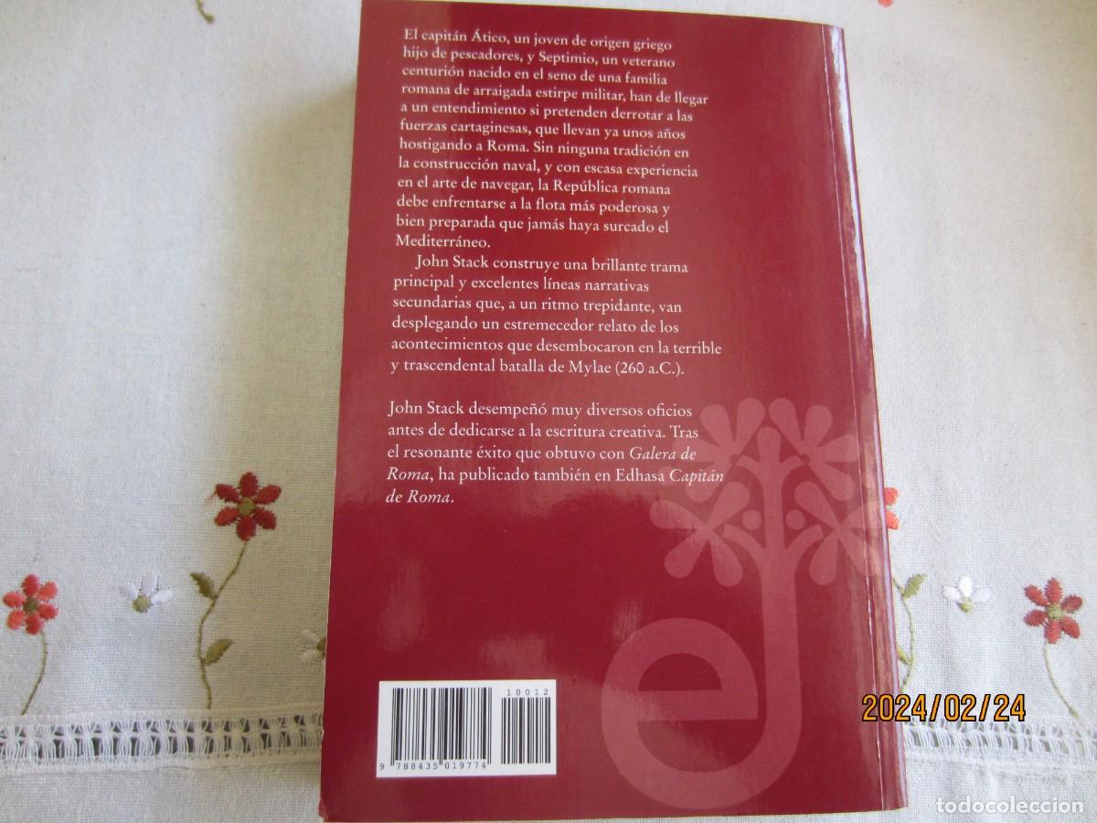 Libros de segunda mano: GALERA DE ROMA , DUE&Ntilde;OS DEL MAR I - JOHN STACK - Foto 2