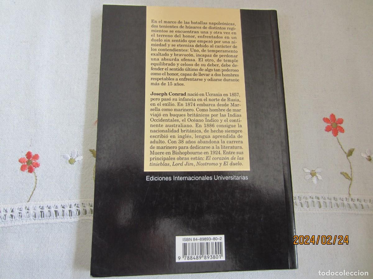 Libros de segunda mano: EL DUELO , JOSEPH CONRAD - Foto 2