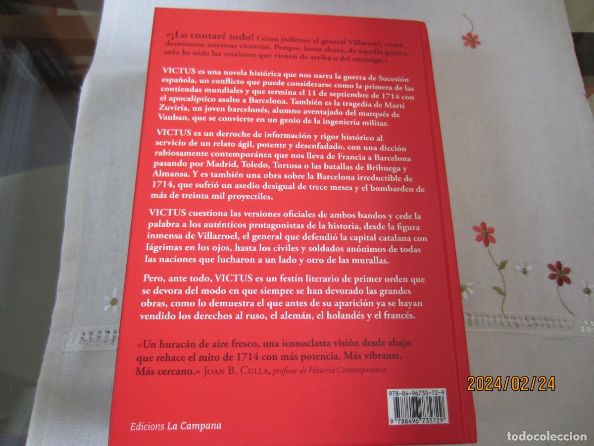 Libros de segunda mano: VICTUS ( BARCELONA 1714 ) , ALBERT SANCHEZ PI&Ntilde;OL - Foto 2