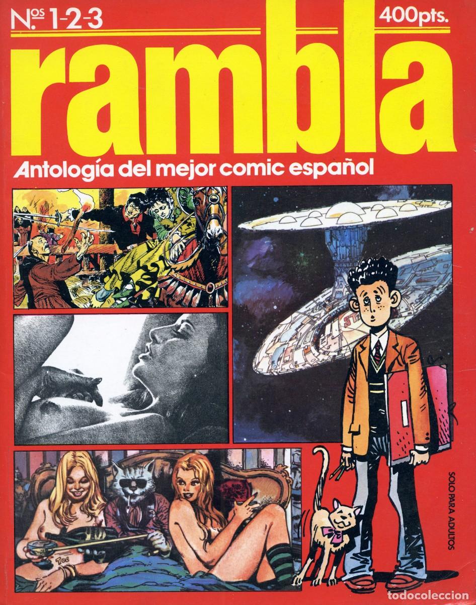 Gebrauchte B&uuml;cher: RAMBLA - RETAPADO QUE CONTIENE N&ordm; 1, 2 Y 3 CON SUS PORTADAS - 1984