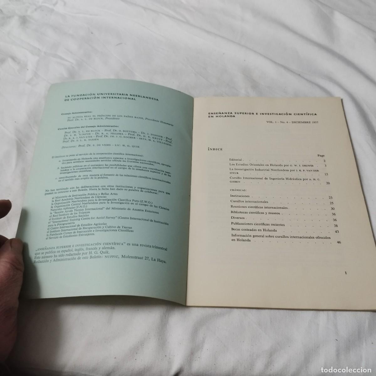 Libros de segunda mano: ENSE&Ntilde;ANZA SUPERIOR E INVESTIGACION CIENTIFICA EN HOLANDA / / PU-SA-07 - Foto 4