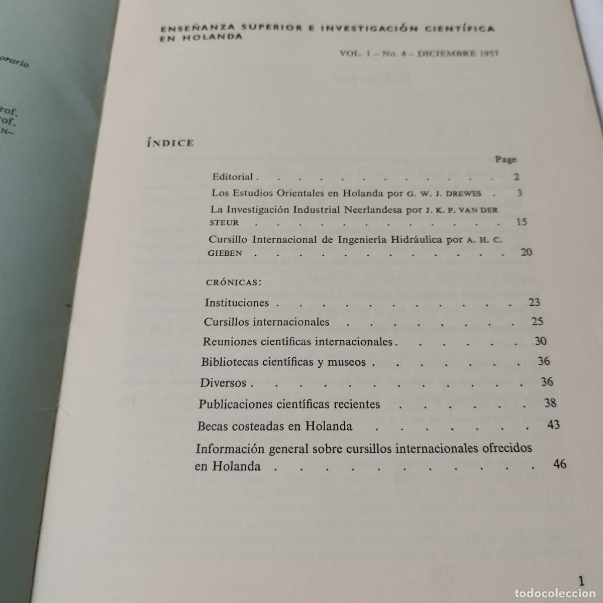 Libros de segunda mano: ENSE&Ntilde;ANZA SUPERIOR E INVESTIGACION CIENTIFICA EN HOLANDA / / PU-SA-07 - Foto 5