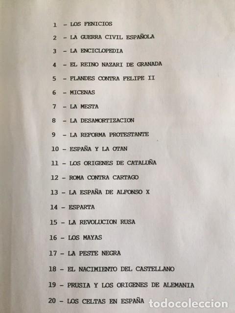 Libros de segunda mano: Cuadernos. Historia 16. N&uacute;mrs. del 1 al 20. A. VV.AA. - Foto 2
