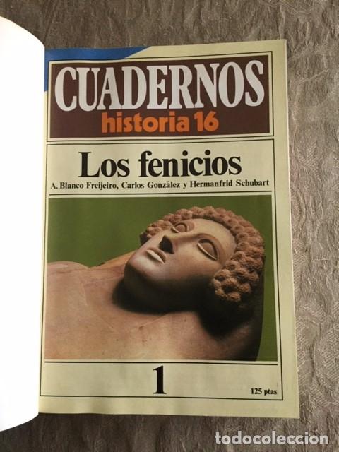 Libros de segunda mano: Cuadernos. Historia 16. N&uacute;mrs. del 1 al 20. A. VV.AA. - Foto 3