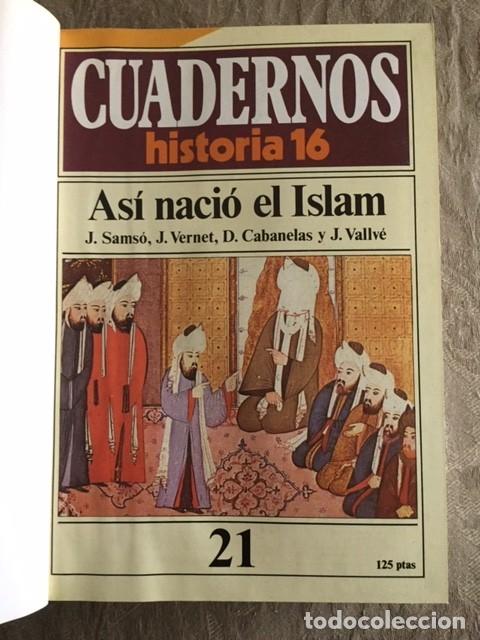 Libros de segunda mano: Cuadernos. Historia 16. N&uacute;mrs del 21 al 40. VV.AA. - Foto 3