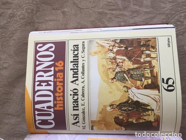Libros de segunda mano: Cuadernos. Historia 16. N&uacute;mrs. del 61 al 80. VV.AA. - Foto 3