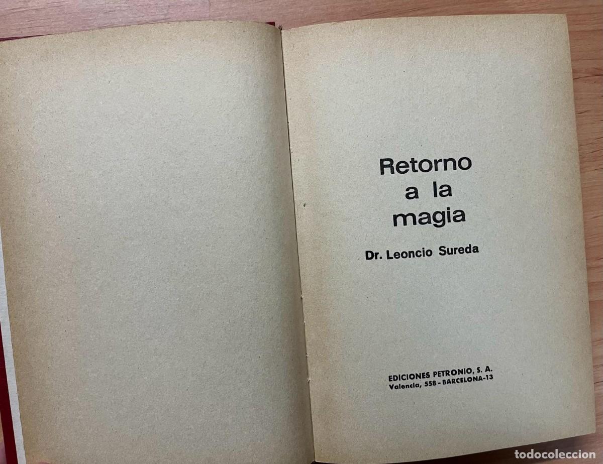 Libros de segunda mano: Retorno a la magia - Leoncio Sureda - Foto 1