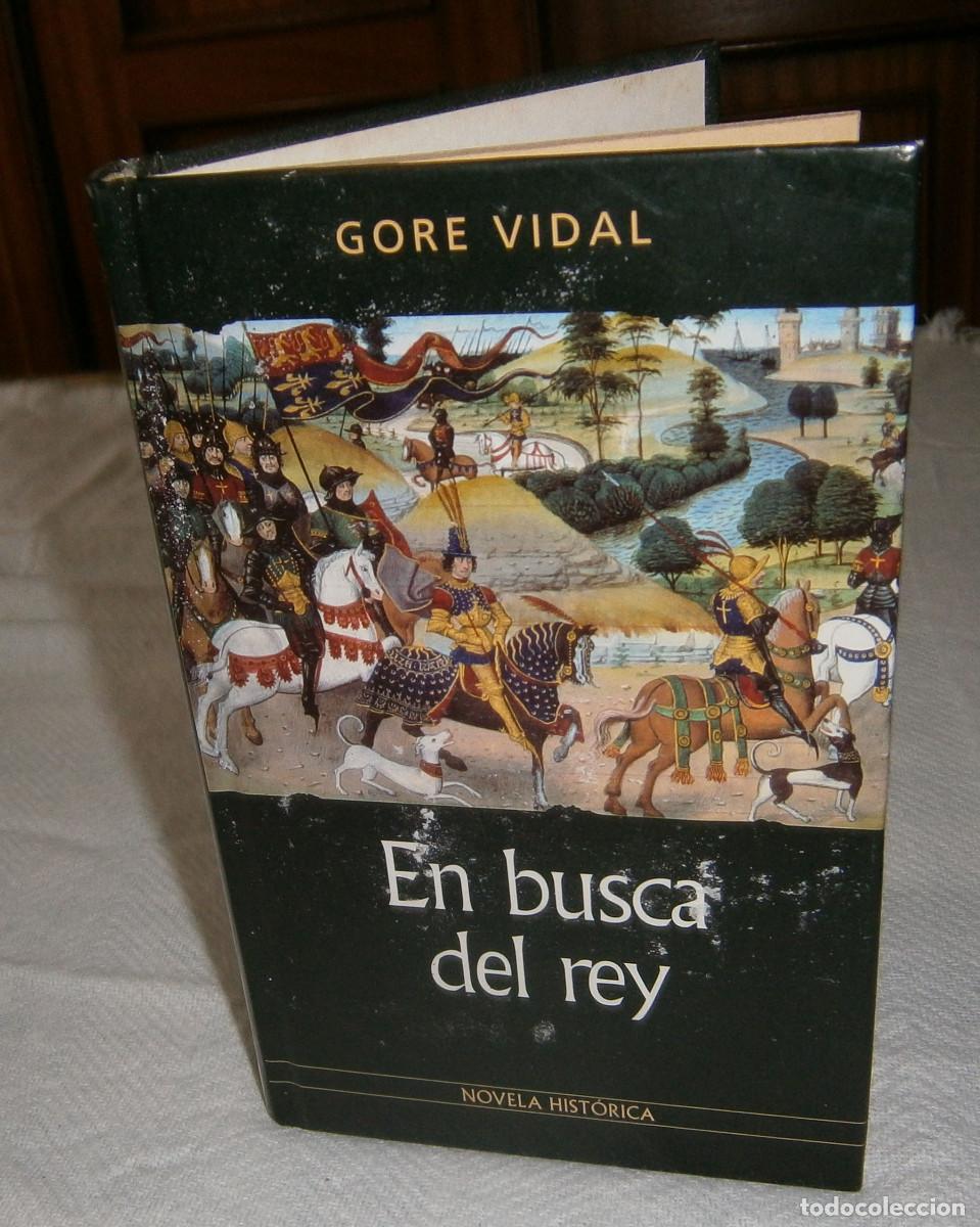 Libros de segunda mano: en busca del rey Gore Vidal novela historica - Foto 1