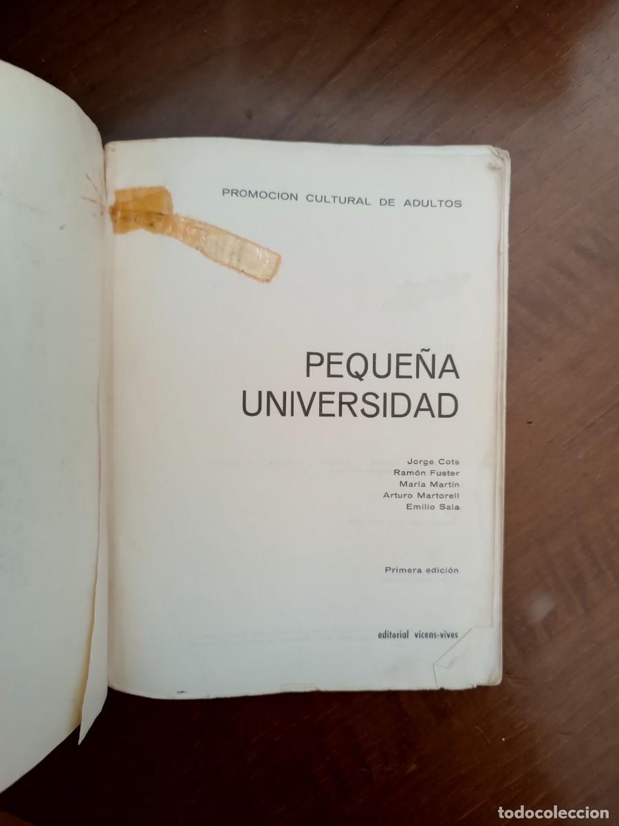 Libros de segunda mano: Peque&ntilde;a universidad Jorge Cots - Foto 2