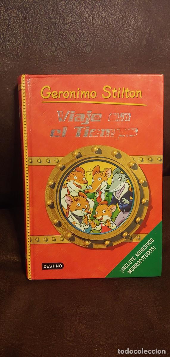 Libros de segunda mano: GERONIMO STILTON - VIAJE EN EL TIEMPO.DESTINO. - Foto 1