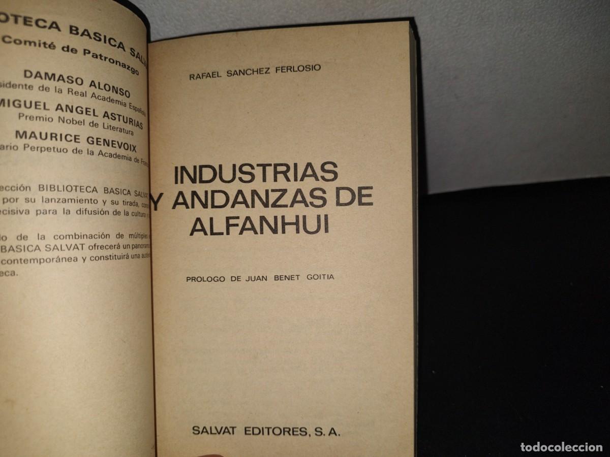 Libros de segunda mano: 86- ALFANHUI - RAFAEL S&Aacute;NCHEZ FERLOSO - Foto 3