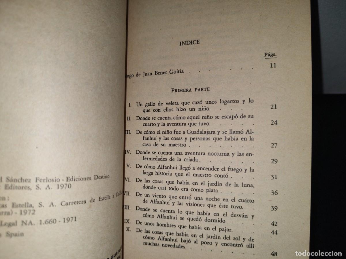 Libros de segunda mano: 86- ALFANHUI - RAFAEL S&Aacute;NCHEZ FERLOSO - Foto 4