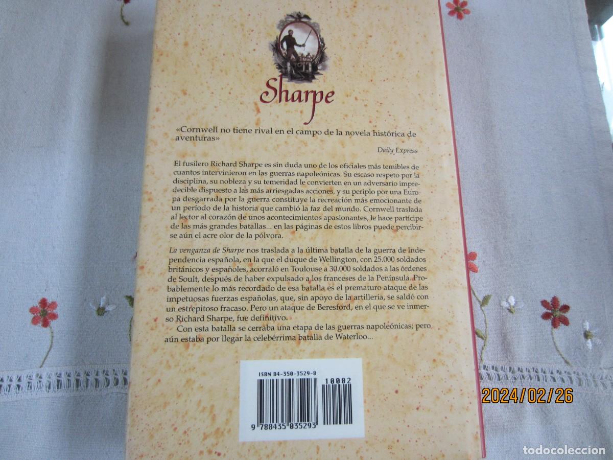 Libros de segunda mano: LA VENGANZA DE SHARPE , BERNARD CORNWELL - Foto 2