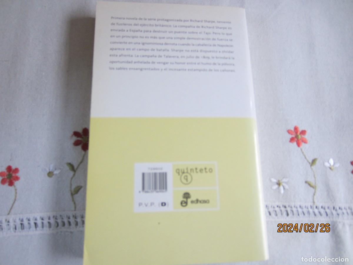 Libros de segunda mano: SHARPE Y EL AGUILA DEL IMPERIO , BERNARD CORNWELL - Foto 2